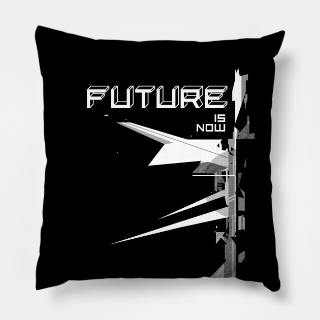 Future is now Pillow by Lab7115