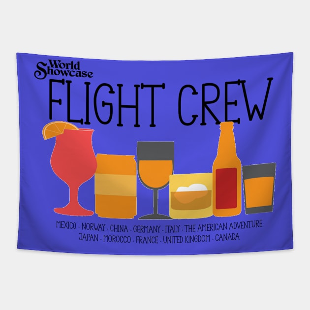 WS Flight Crew Tapestry by GTGM Designs