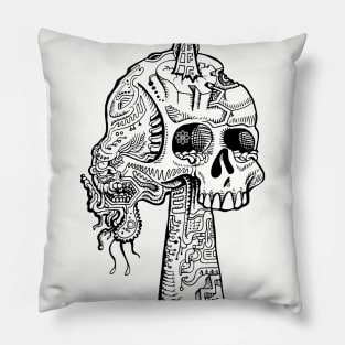 Psychedelic Impalement Pillow