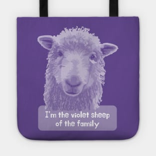 The Violet Sheep Of The Family Tote