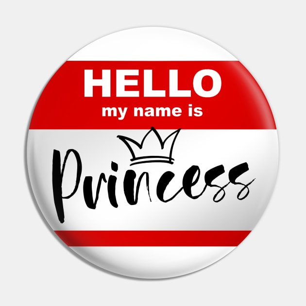 Hello my name is Princess Pin by Smurnov