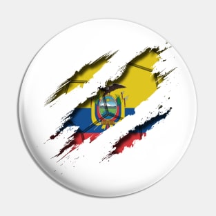 Ecuador Football Pin