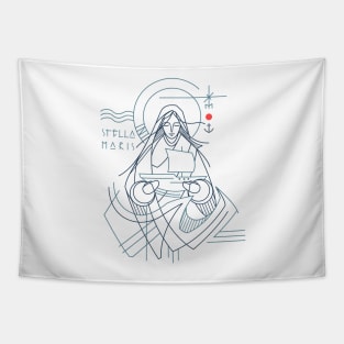 Mary Star of the Sea Tapestry