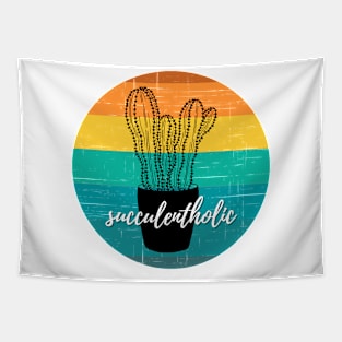 Succulentholic — I'm Addicted to My Succulents Tapestry