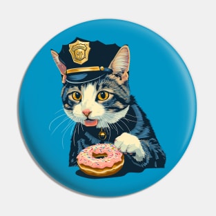 police cat Pin