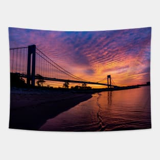 Verrazano Bridge in the Morning Tapestry