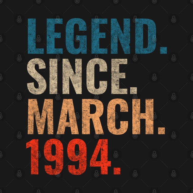 Legend since March 1994 Retro 1994 by TeeLogic