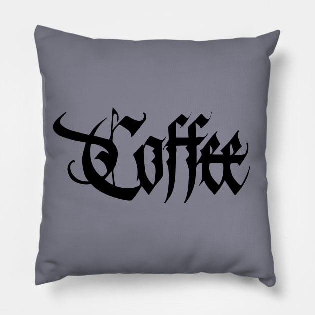 Coffee Pillow by Sticky Wicky Studio