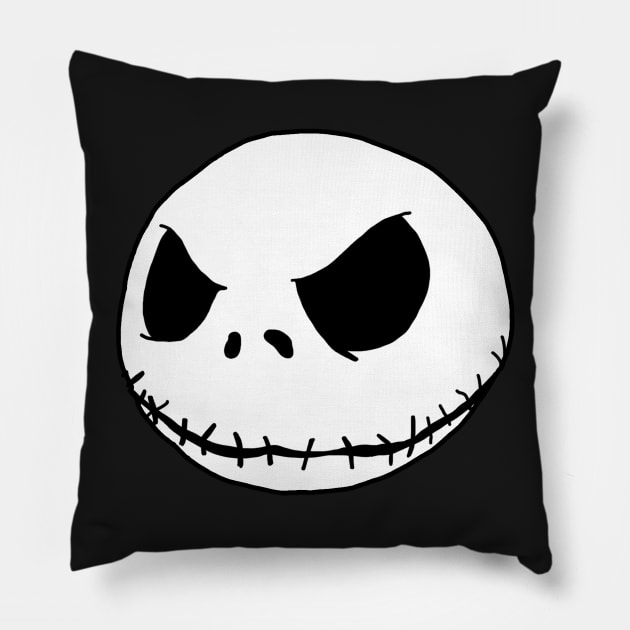 Halloween Jack Pillow by dankdesigns