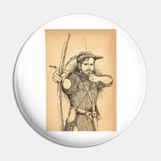 Robin Hood, The Legend: Parchment Pin