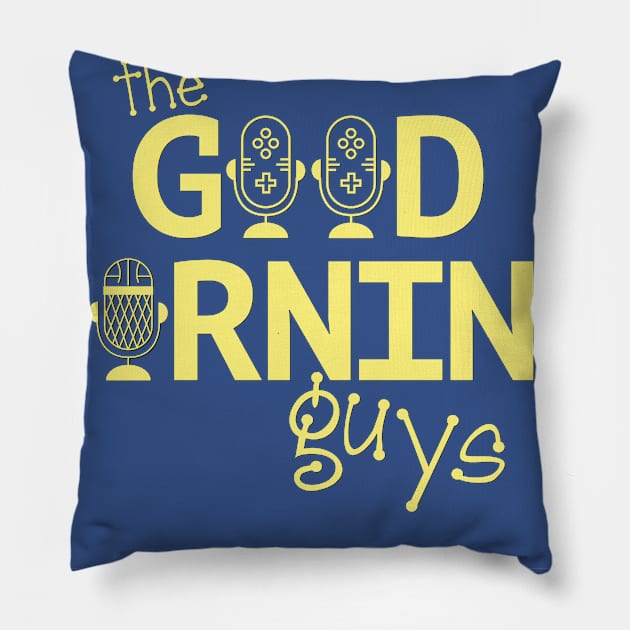 GMG 1.0 logo Pillow by thegoodmorningguys