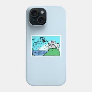 Cat Fishing Phone Case