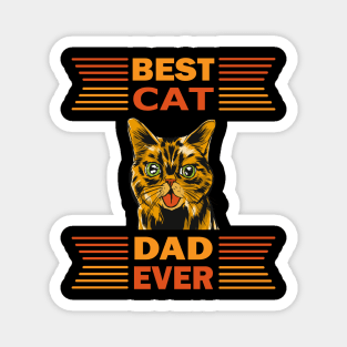 Best Cat Dad Ever Magnet