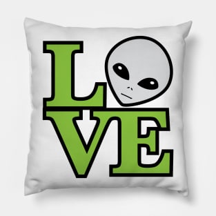 Alien Love Pillow