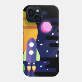 Space Travel Adventure Phone Case