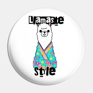 Llamaste style Pin