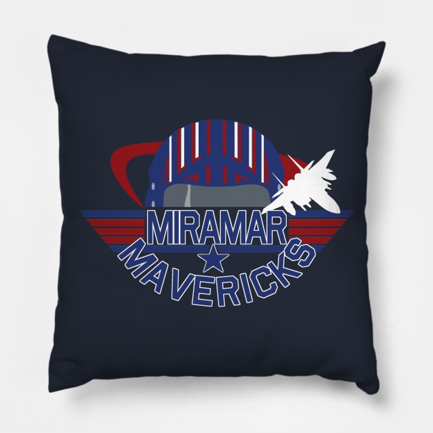 Miramar Mavericks Pillow by PopCultureShirts