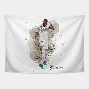 Benzema Celebration Tapestry