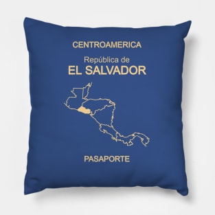 Salvador passport Pillow