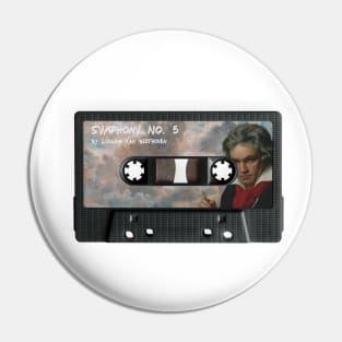 SYMPHONY NO 5 - Ludwig van Beethoven Pin