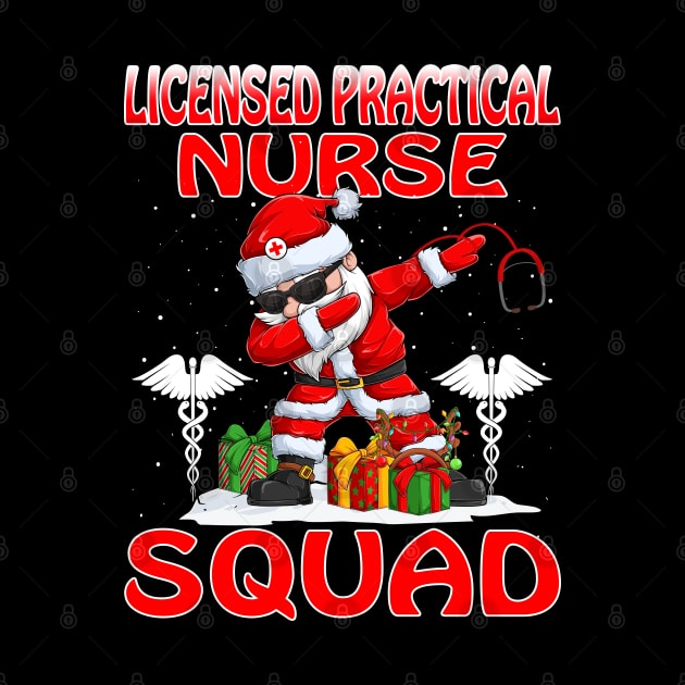 Christmas Licensed Practical Nurse Squad Reindeer by intelus