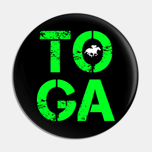 Toga Saratoga Springs Upstate New York Pin