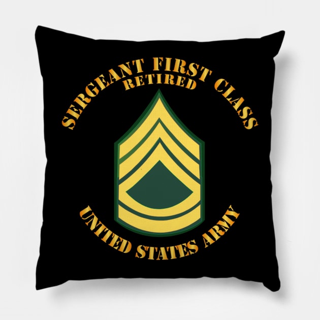 Sergeant First Class - Retired Pillow by twix123844