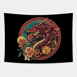 Chinese Year of the Dragon 2024 Tapestry