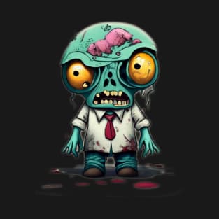 Funny mini zombie halloween T-Shirt