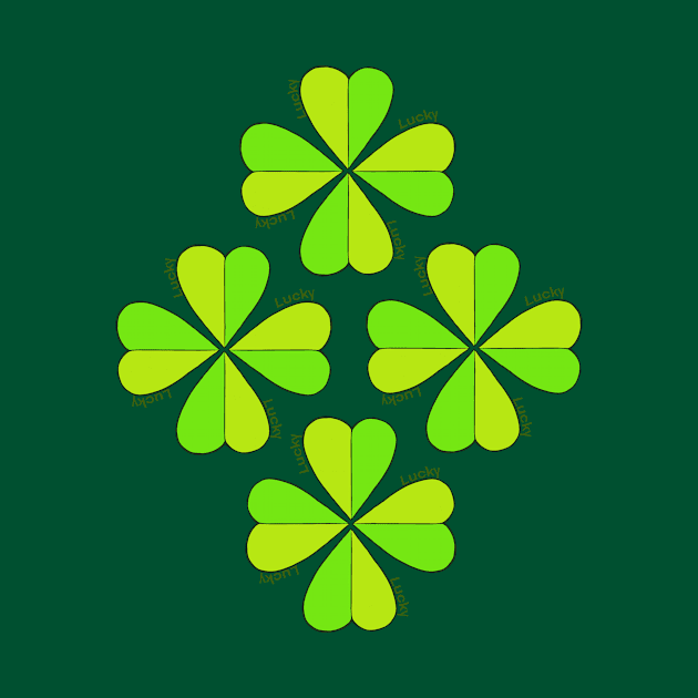 Shamrocks of luck by Keatos