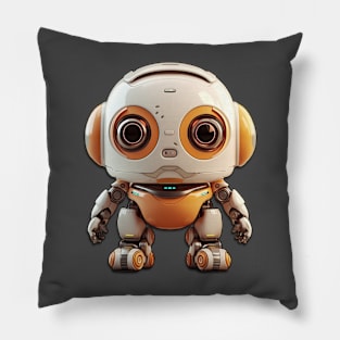 3D Badass Robot 1 Pillow