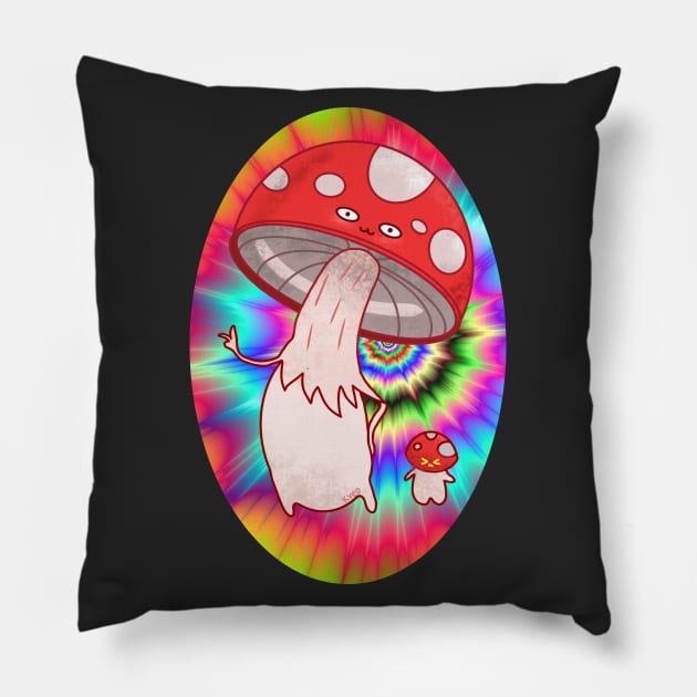 Fly agaric Pillow by WindKreo