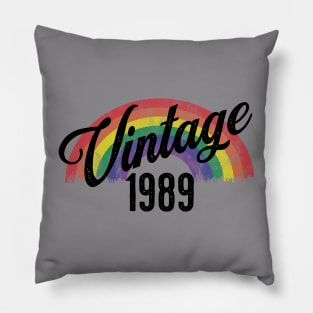 Vintage 1989 Pillow