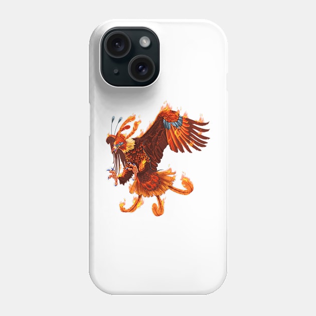 Phoenix Phone Case by Borapronobis