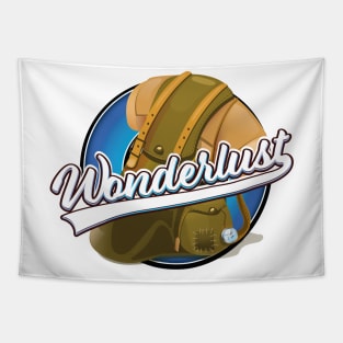 wonderlust explore adventure Tapestry