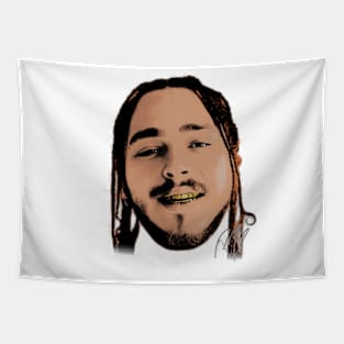 Post Malone Big Face Tapestry