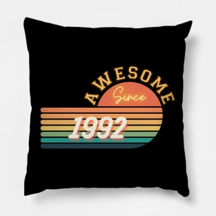 Awesome since 1992 Pillow