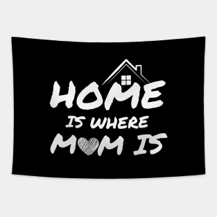 Home Is Where Mom Is Tapestry