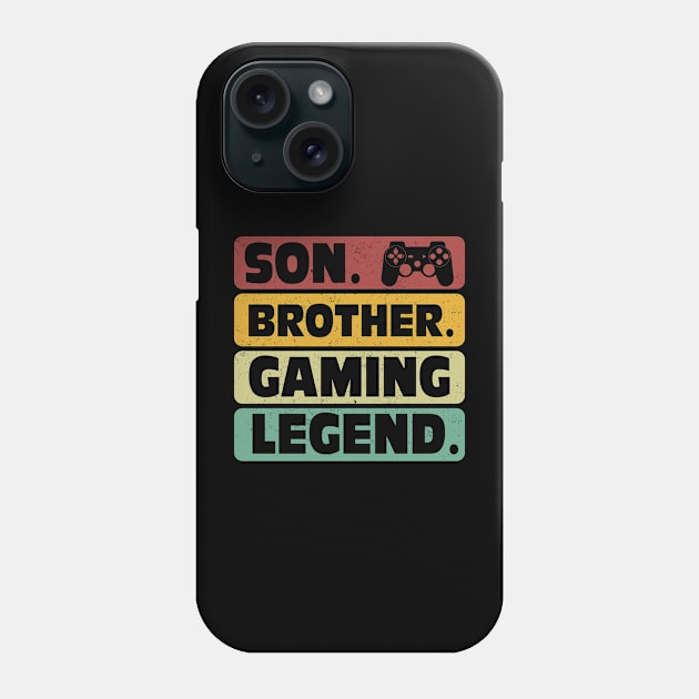 Christmas Gift For Gaming Teenage Boys & Kids Gamer Brother Phone Case by _So who go sayit_