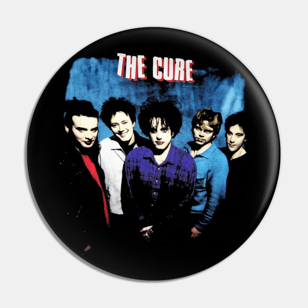 Vintage The Cure Pin by NoMercy Studio