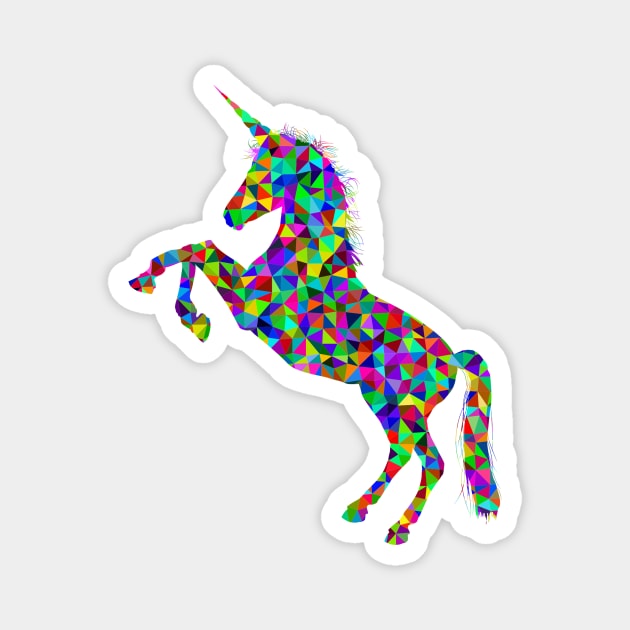 I'm a UNICORN, love unicorn! Magnet by ggustavoo