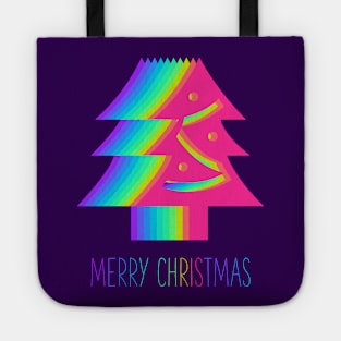 Colorful Christmas Trees Tote