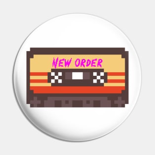 New Order 8bit cassette Pin