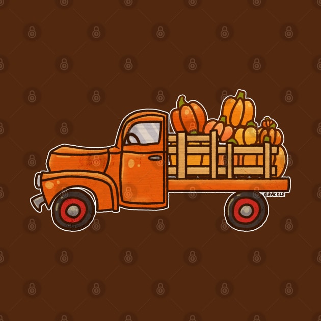 Pickup A Pumpkin! (Orange Version) by Jan Grackle