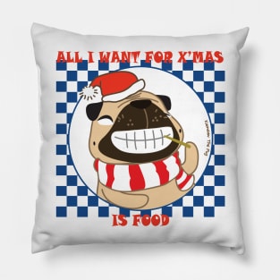 All I want for X'MAS is FOOD Pillow