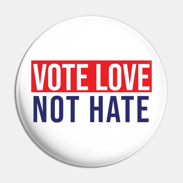 Vote love not hate Pin by Buntoonkook