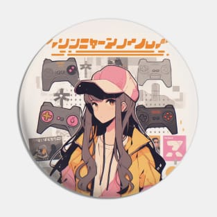 Gamer Girl #1 Pin