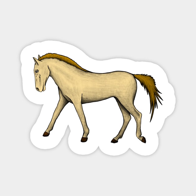 Horse Magnet by Akman