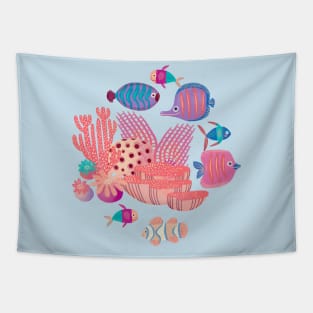 Coral reef Tapestry