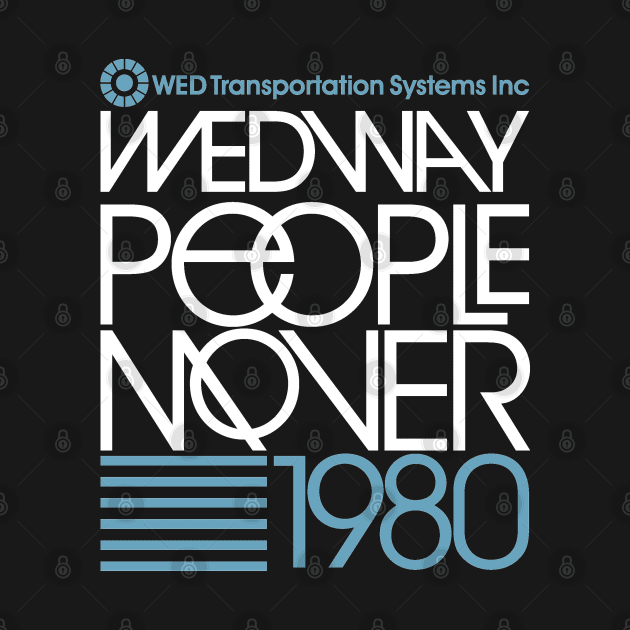 Wedway Transportation System Peoplemover 1980 by BurningSettlersCabin